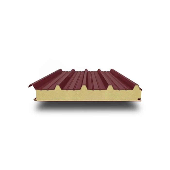 Кровельная сэндвич-панель ППУ, 1200х50 мм, 0.5/0.5, Полиуретан глянец